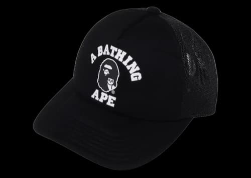 BAPE x OVO Mesh Cap Black