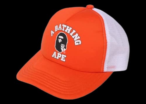BAPE x OVO Mesh Cap Orange