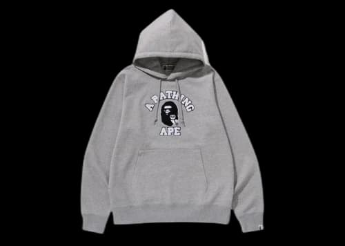BAPE x OVO Pullover Hoodie (FW23) Grey