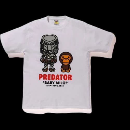 BAPE x Predator Baby Milo Tee #1 White