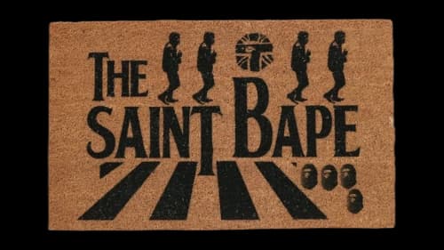 BAPE x Saint Mxxxxxx Doormat Brown