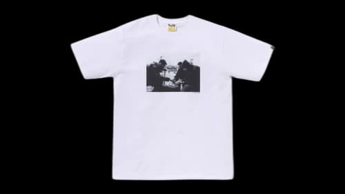 BAPE x Shawn Mortensen Beastie Boys Pass The Mic Photo Tee White