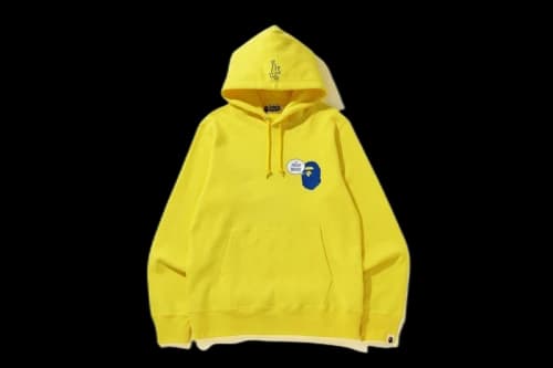 BAPE x The Fresh Prince Pullover Hoodie Yellow