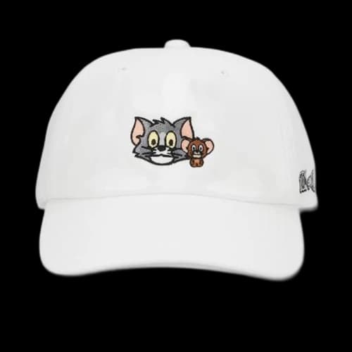 BAPE x Tom and Jerry Cap White