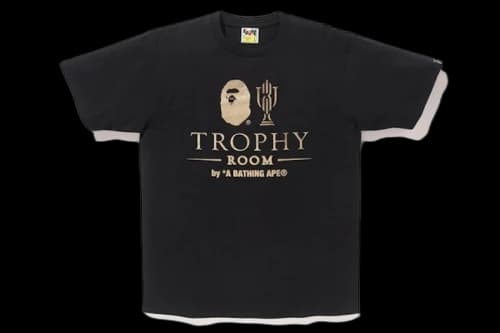 BAPE X Trophy Roomtrophy Room Tee Black
