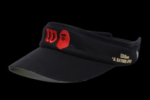 BAPE x Wilson Visor Black