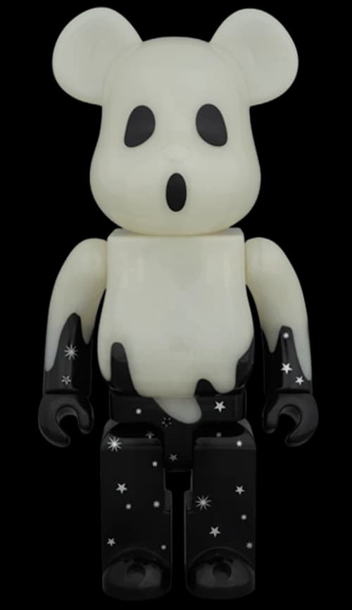 Bearbrick 2015 Halloween GITD 400% Black