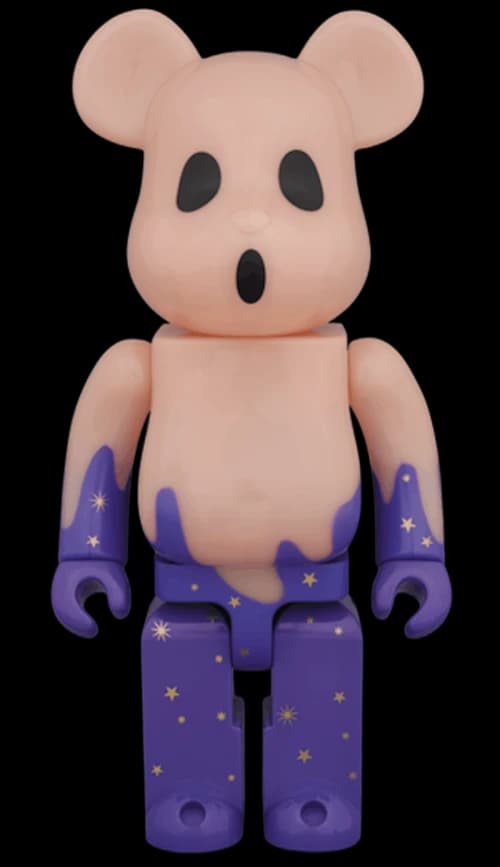 Bearbrick 2015 Halloween GITD 400% Purple