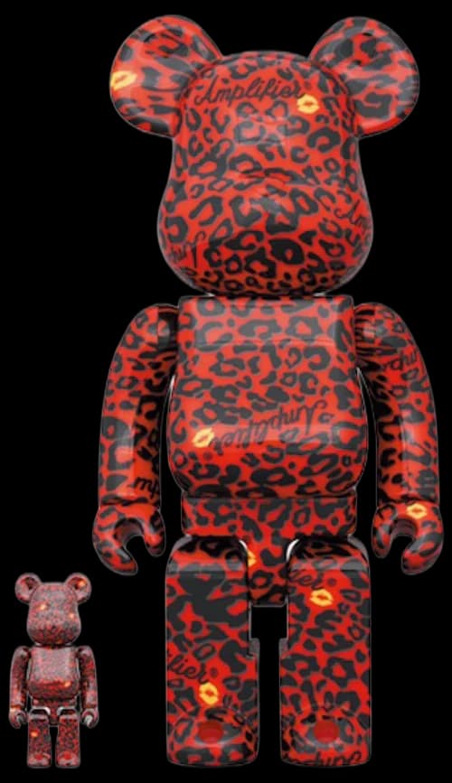 Bearbrick Amplifier Red 100% & 400% Set