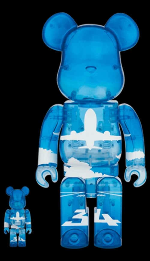 Bearbrick x ANA Original Blue Sky 100% & 400% Set