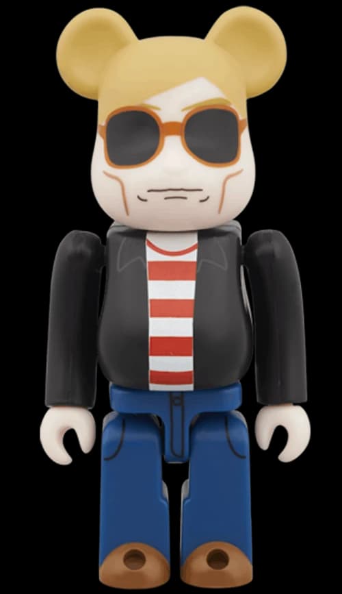 Bearbrick Andy Warhol 60's Style Ver. 100% Beige