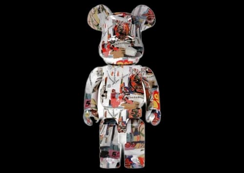 Bearbrick Andy Warhol x JEAN-MICHEL BASQUIAT #4 400%