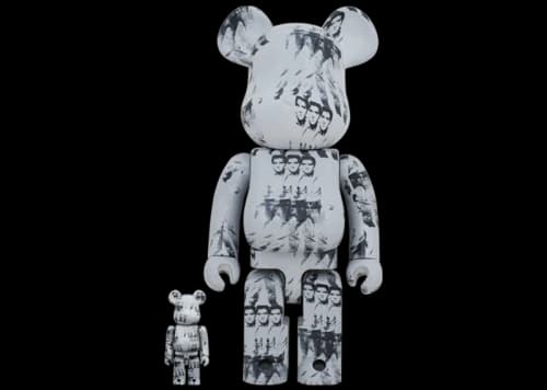 Bearbrick Andy Warhol's Elvis Presley 100% & 400% Set