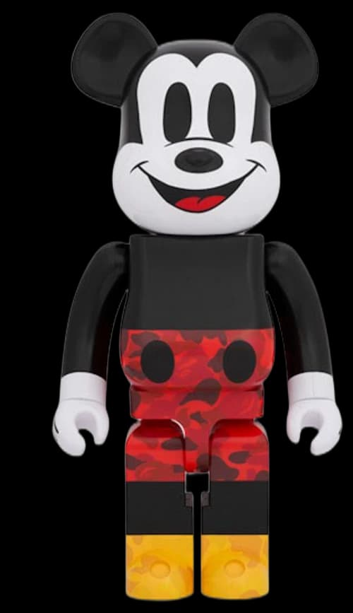 Bearbrick BAPE(R) Disney Mickey Mouse 1000
