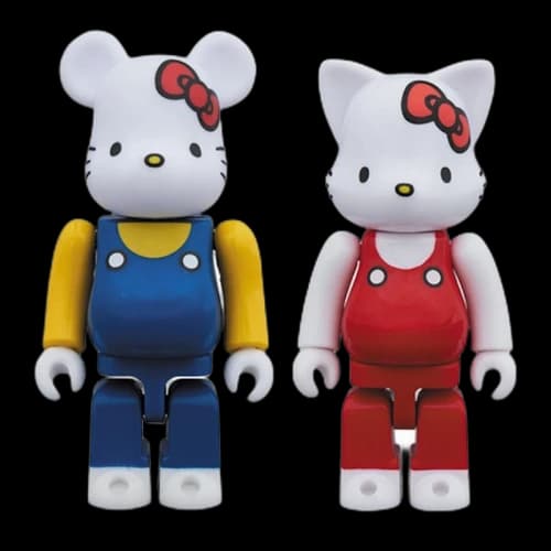 Bearbrick & Nyabrick Hello Kitty 100% Set Multi