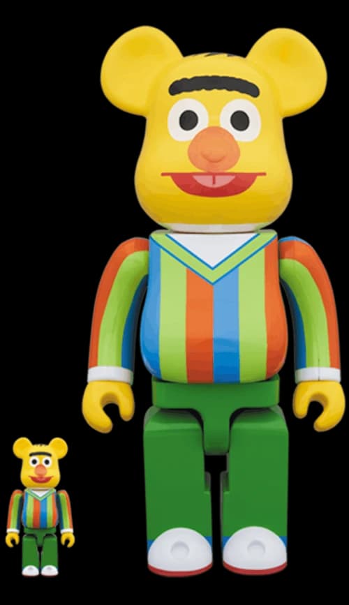 Bearbrick Bert 100% & 400% Set Yellow