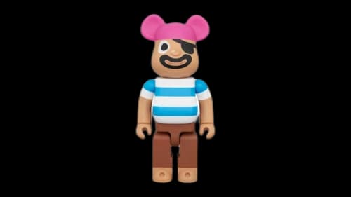 Bearbrick Blackbeard Crisis Ippatsu 400%