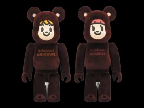 Bearbrick Brickout Brickun & Brickie 01Tarout Special for Openers 2012 100% Set