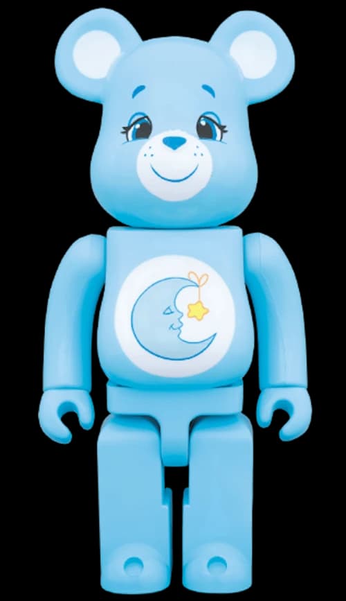 Bearbrick Care Bear Bedtime Bear 400% Blue