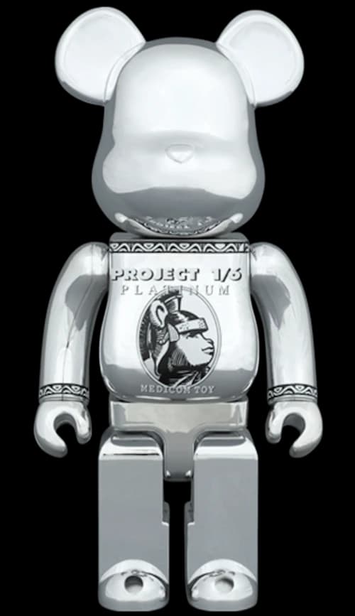 Bearbrick Centurion 400% Silver