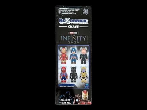 Bearbrick Chase Marvel Infinity Saga Sealed Case (12 Blind Box)