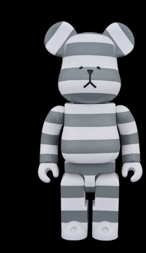 Bearbrick Craftholic 100% & 400% Set White