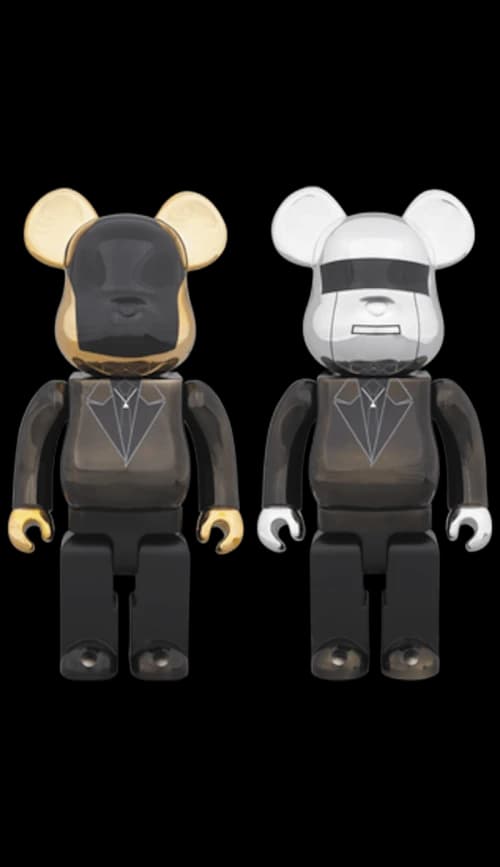 Bearbrick Daft Punk (2 Pack) 400% Black