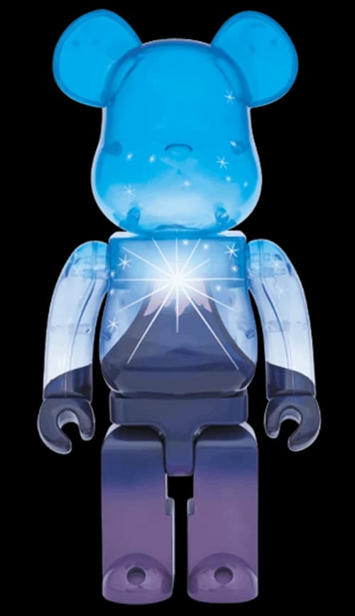 Bearbrick Diamond Fuji 400% Blue