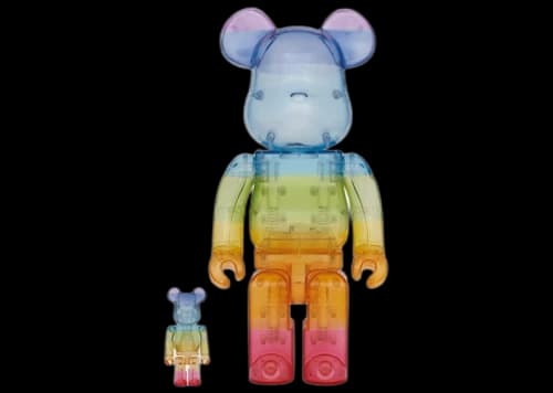 Bearbrick Dogs 100% & 400% Set Clear Multi