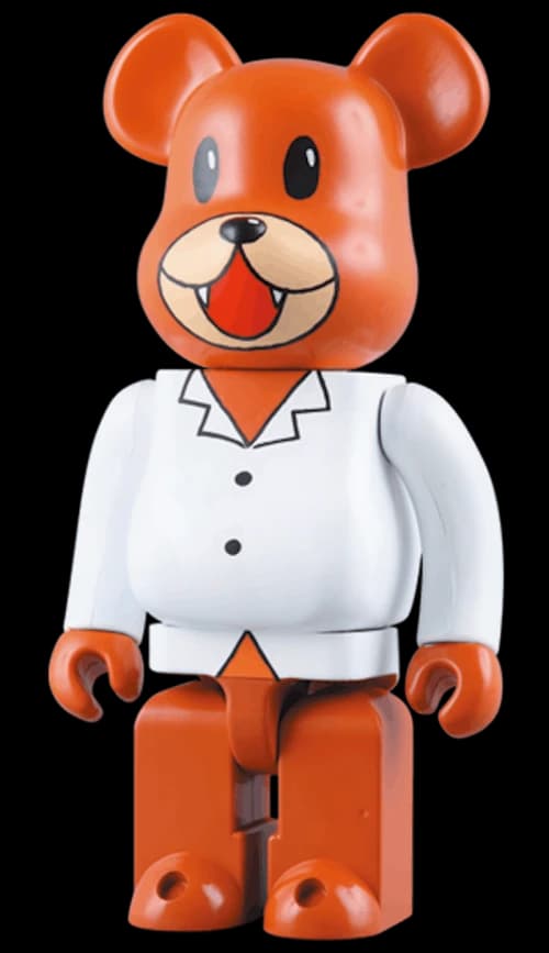 Bearbrick Dr. Leonardo 400% Orange