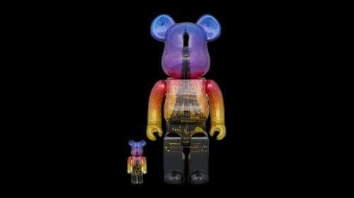 Bearbrick EIFFEL TOWER 100% & 400% TWILIGHT Ver. 100% & 400% Set