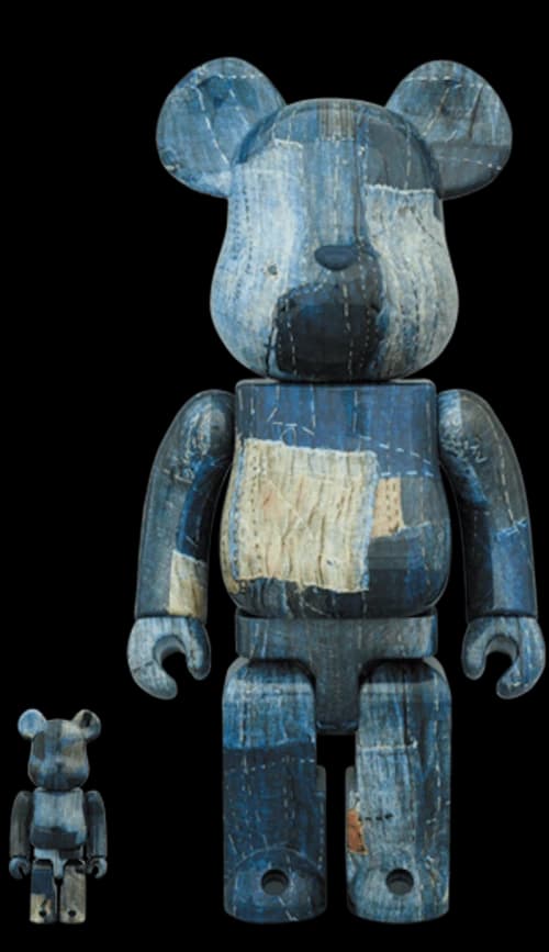 Bearbrick FDMTL 100% & 400% Set Navy