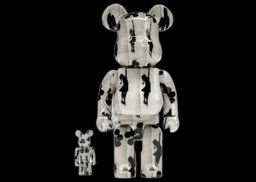Bearbrick Flying Balloons Girl 100% & 400% Set