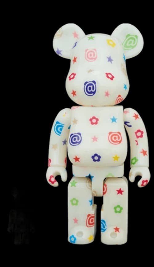 Bearbrick Glow In The Dark Version 100% & 400% Set Multicolor