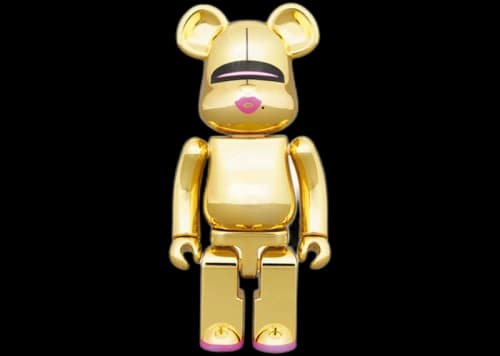 Bearbrick Hajime Sorayama Chogokin (2G Exclusive) 200% Gold
