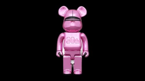 Bearbrick HAJIME SORAYAMA MEDICOM TOY 30th ANNIVERSARY Model PINK 400% Pink
