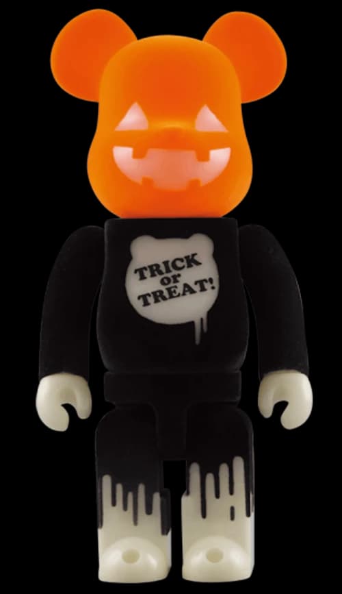 Bearbrick Halloween 2009 (Glow In The Dark) 400% Black