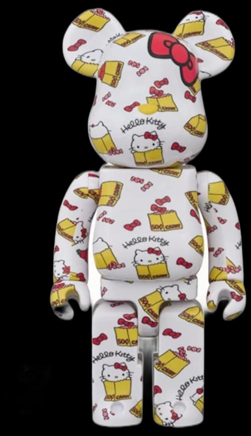 Bearbrick Hello Kitty Exhibition Model 100% & 400% Set