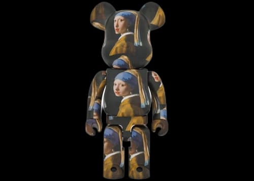 Bearbrick Johannes Vermeer (Girl with a Pearl Earring) 1000%