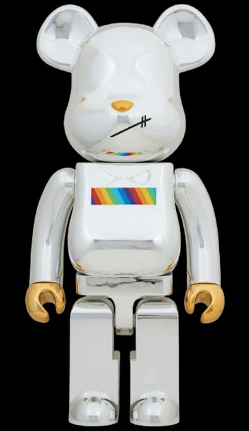 Bearbrick J.S.B. 1000% Silver