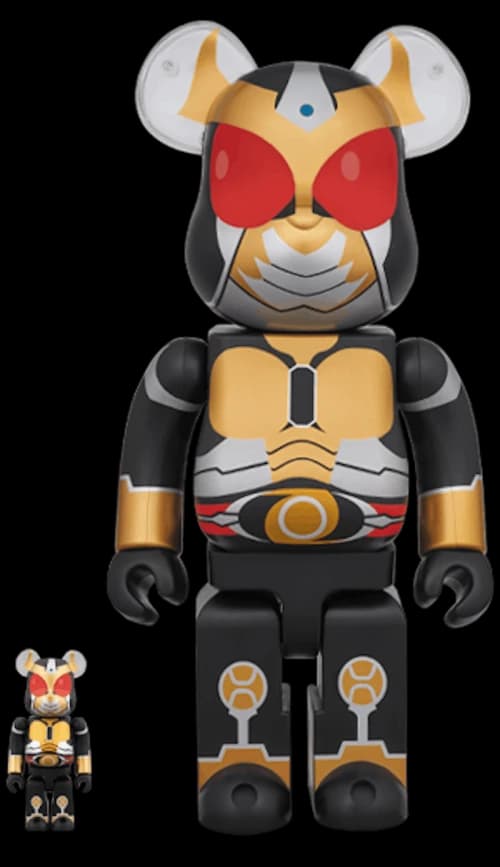 Bearbrick Kamen Rider Agito Grand Form 100% & 400% Set