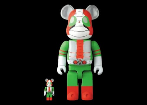 Bearbrick Kamen Rider V3 100% & 400%