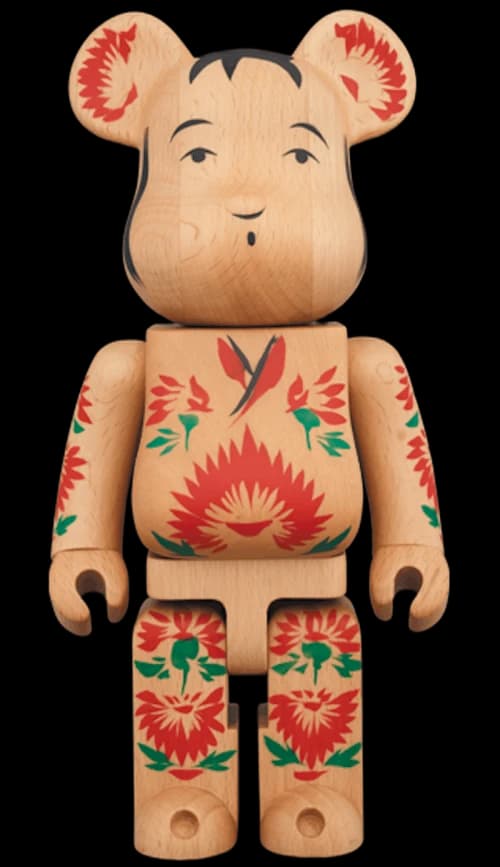 Bearbrick Karimoku Kokebrick 400% Wood