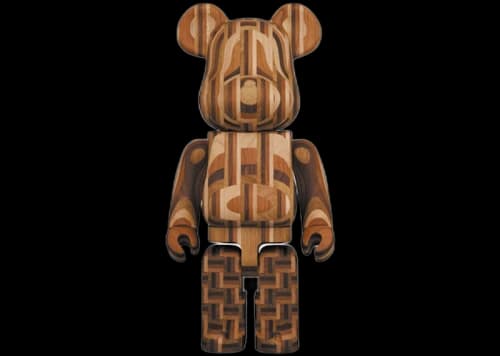 Bearbrick Karimoku Yosegi (Parquet) 2nd 400%