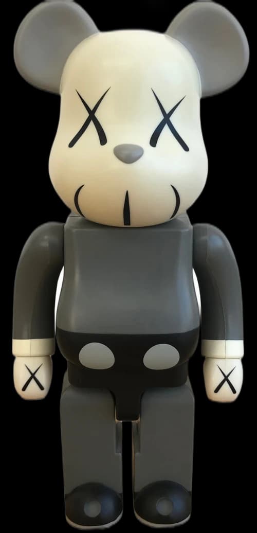 Bearbrick KAWS 400% Grey