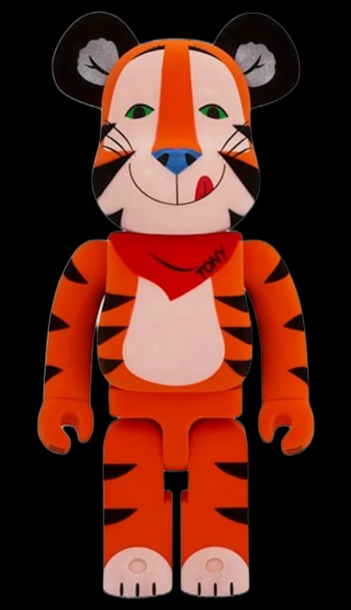 Bearbrick Kellogs Corn Frosties Tony The Tiger Vintage Flocky 1000