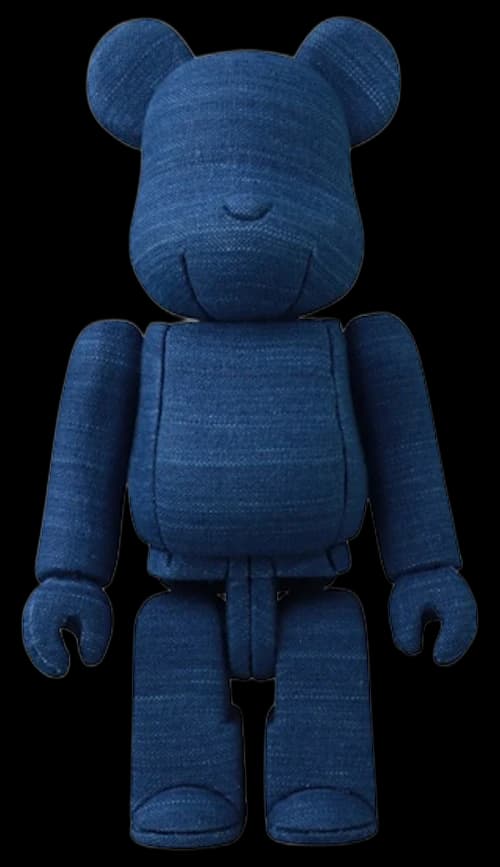 Bearbrick Kimekomi Indigo Figure
