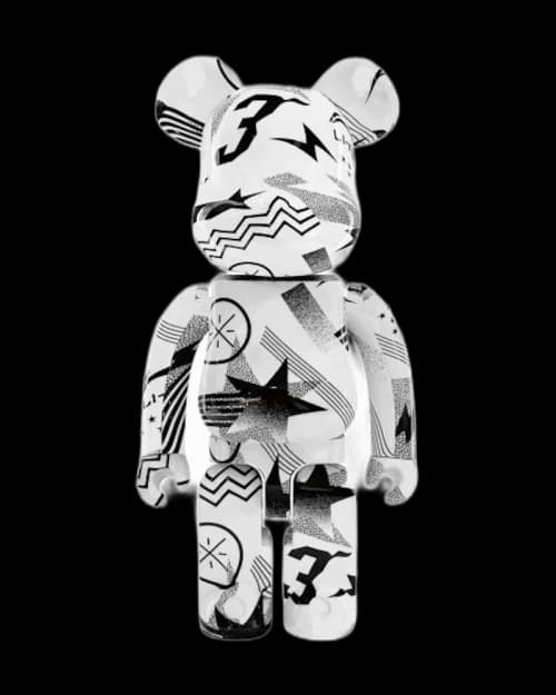 Bearbrick Li-Ning Fashion 1000% White