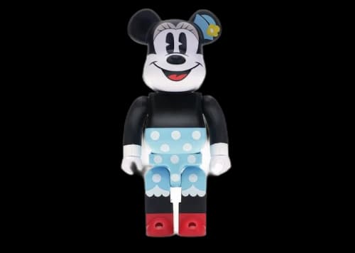 Bearbrick Minnie Mouse 400% Black
