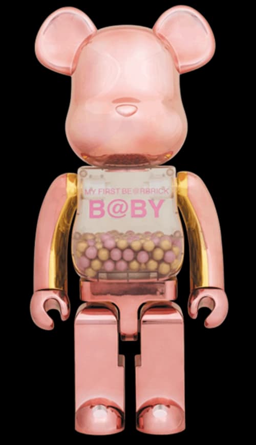 Bearbrick My First Bearbrick Baby 1000% Rose Gold